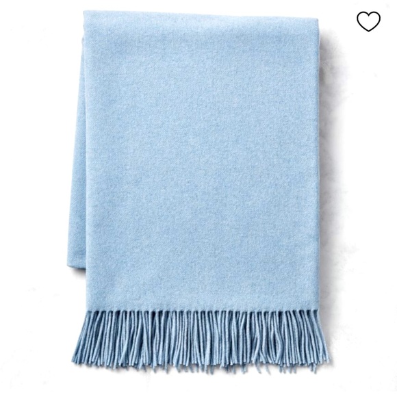 Williams Sonoma Cashmere throw Blanket excellent condition - Picture 2 of 6